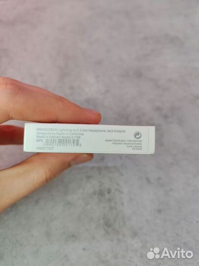 Переходник/Адаптер Apple Lightning - 3.5 mm