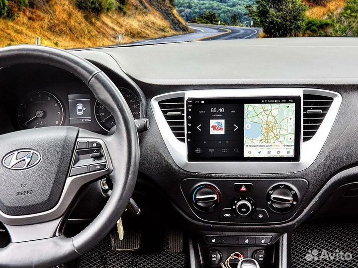 Андроид магнитола солярис