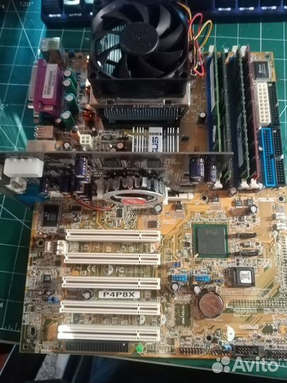 Материнские платы 478 сокет и 2 видеокарты AGP