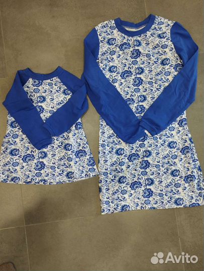 Family look платья мама и дочка