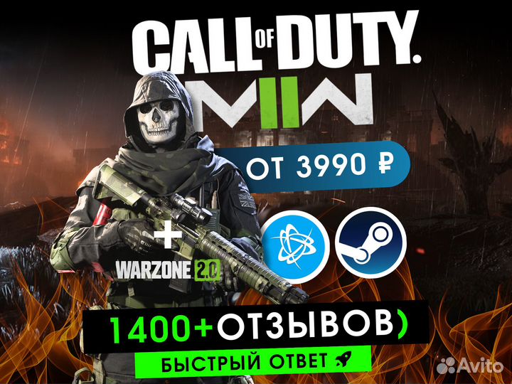 Call of Duty Modern Warfare 2 Steam / BattleNet