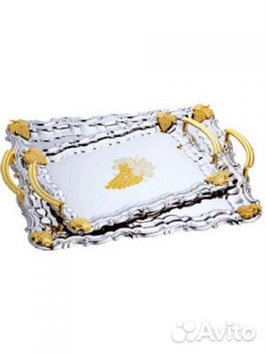 Подносы сервиров-е хром. bergner BG-264