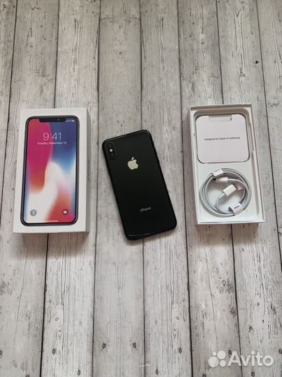 iPhone X 256gb идеал