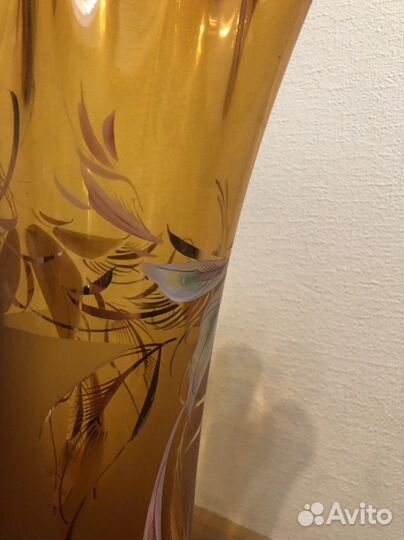 Ваза хрустальная