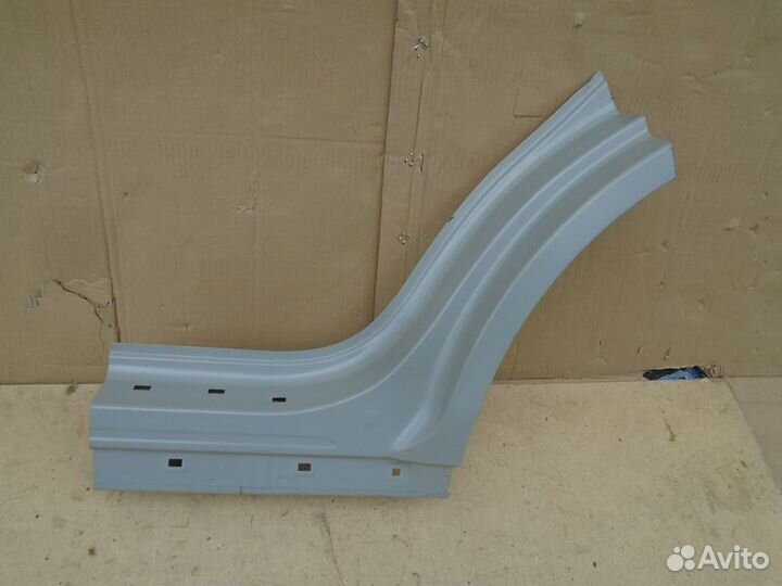 Hyundai Santa Fe DM порог задний левый (сапожок)