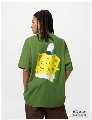 Футболки Uniqlo x cpfm Sponge Bob