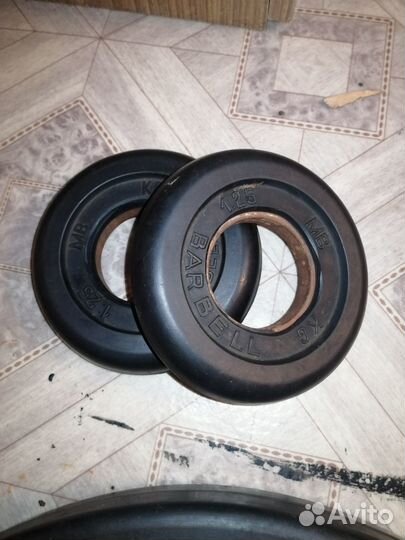 Блины на олимпийский гриф