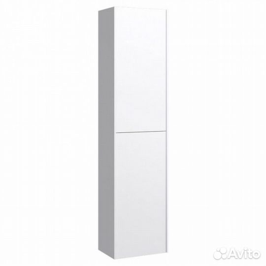 Мебель для ванной Aqwella Mobi 80 белая фасад дуб балтийский