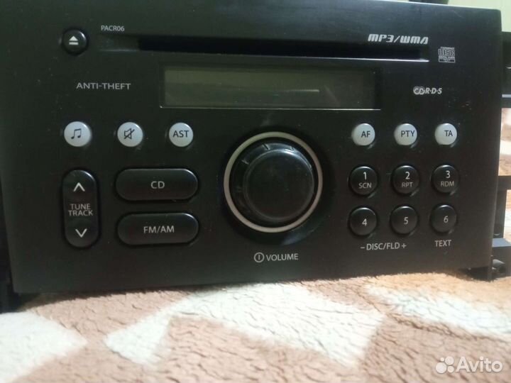 Штатная магнитола на Suzuki grand Vitara