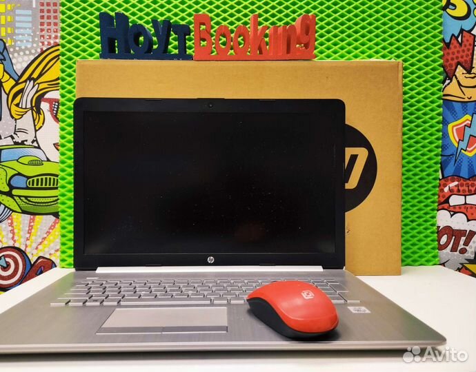 Огромный HP Ноутбук 17