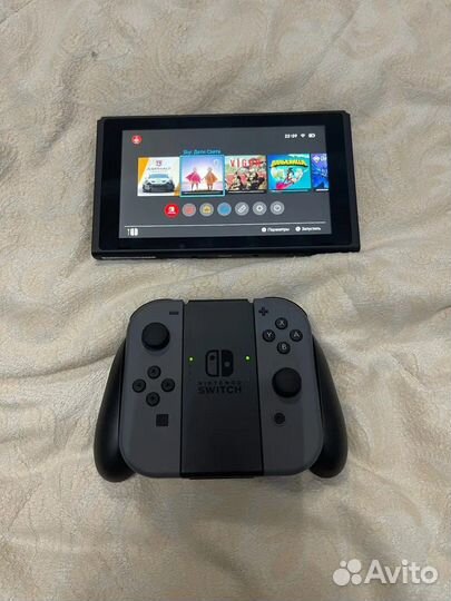 Nintendo switch прошитая + игры