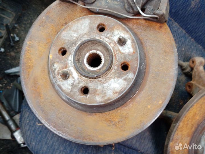 Передние тормозные диски fiat Punto 2