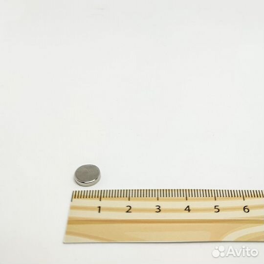 Неодимовый магнит 9х2 мм (диск)