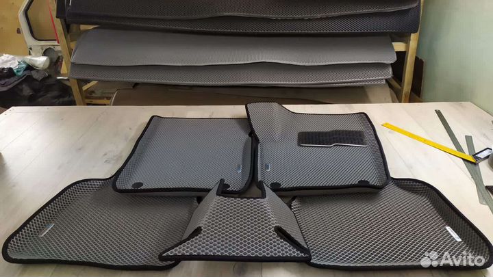 3d коврики eva с бортами