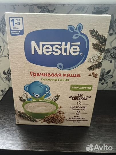 Каша гречневая нестле