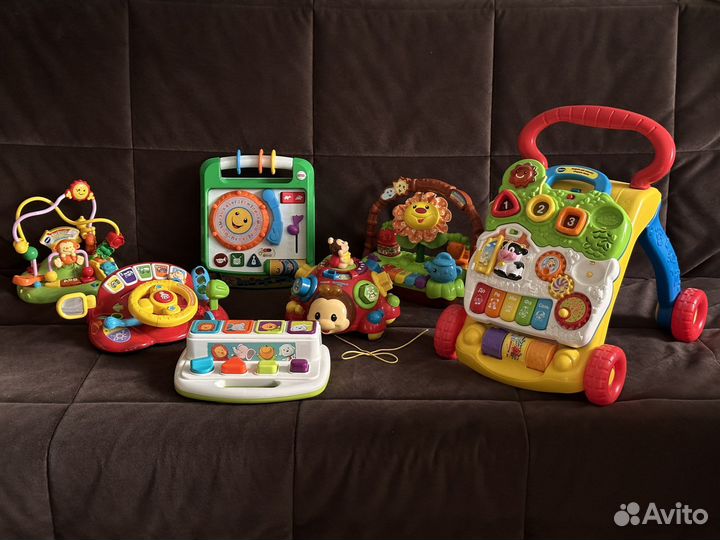 Развивающие игрушки fisher price, vtech, Battat