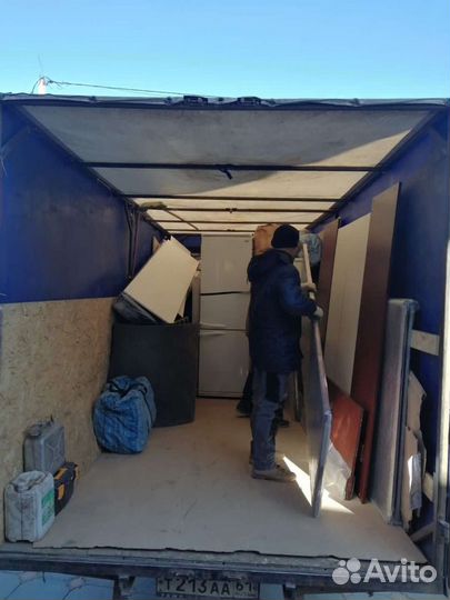 Грузоперевозки, переезд, газель от 3х до 6,5м