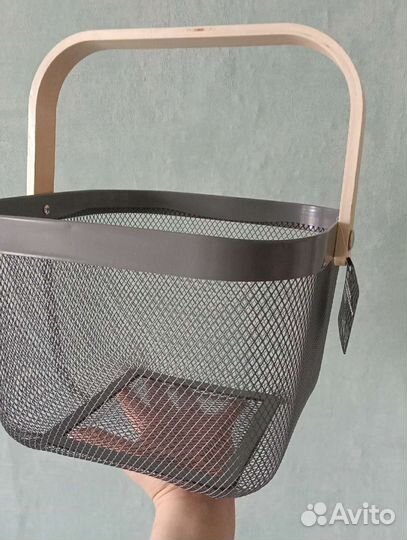 Корзина для хранения металлическая