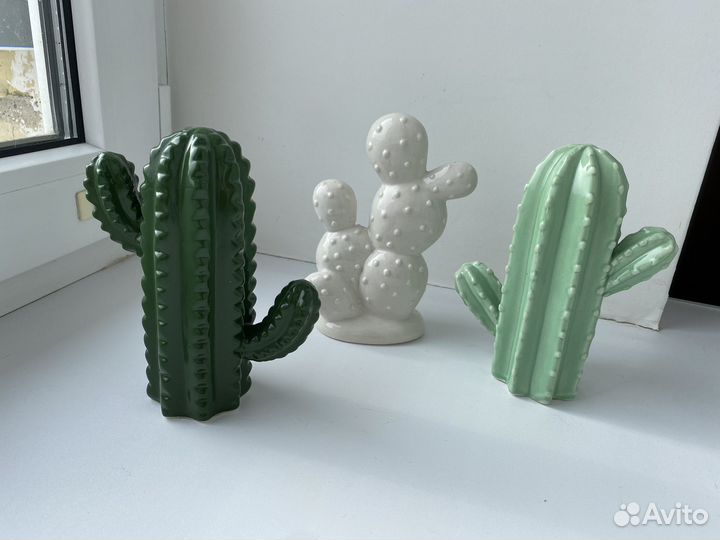 Кактус декор статуэтка