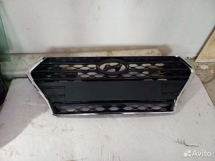 Hyundai solaris 2 решетка бампер радиатора