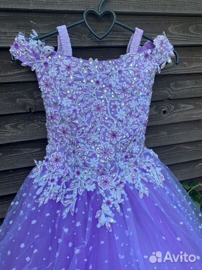 Платье пышное выпускное