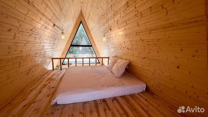 База отдыха, Глемпинг, A-frame, арендный бизнес