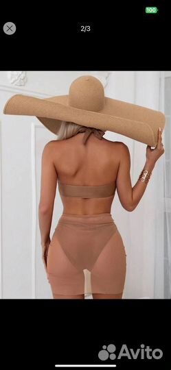 Комплект купальник и юбка shein р46