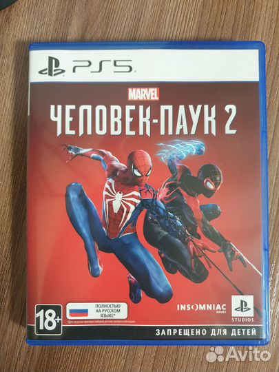 Spider man 2 ps5 диск