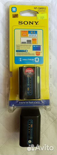 Видеокамера sony,Аккумулятор для Sony NP-QM91D