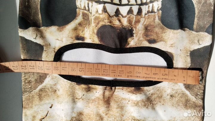 Шапка балаклава маска череп подшлемник с флисом