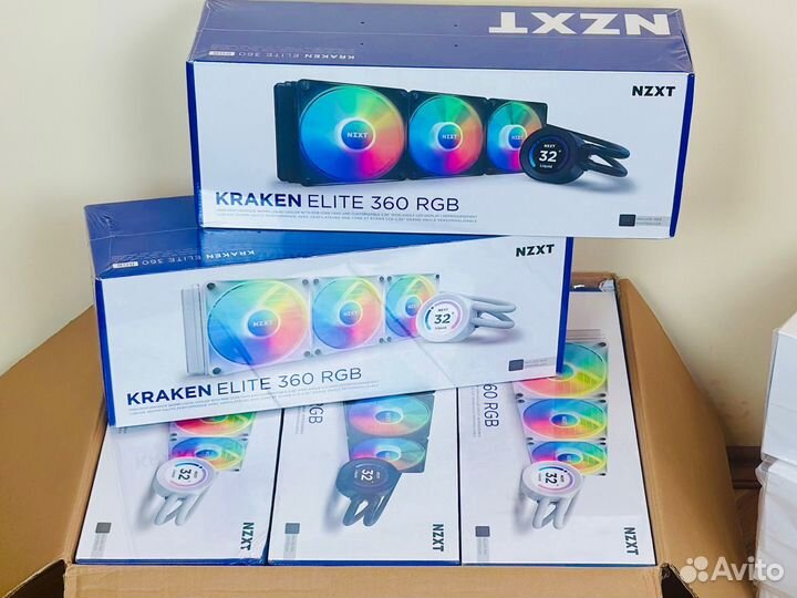 Nzxt kraken elite 360 RGB новые в наличии