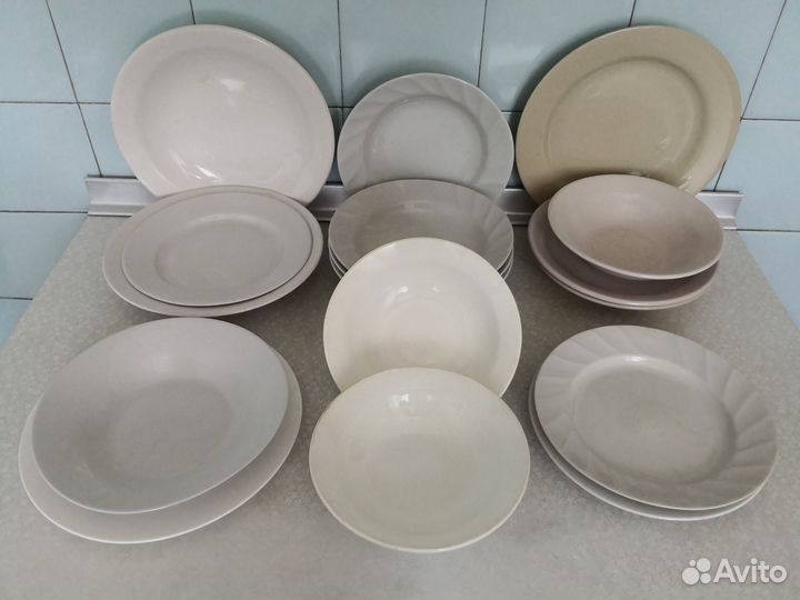 Фарфоровые тарелки СССР