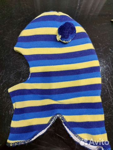 Шапка, шлем на мальчика хол.осень / зима