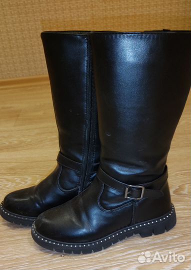 Демисезонные сапоги для девочки 30р