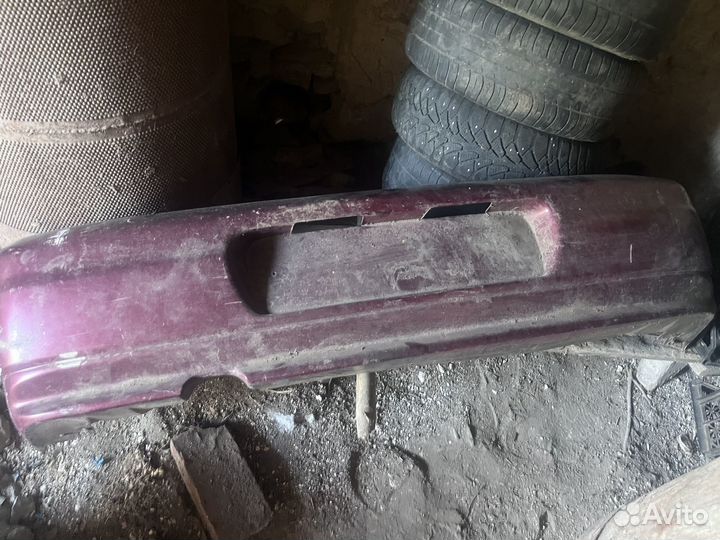 Задний бампер ваз 2112