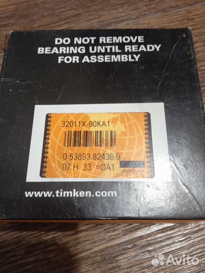 Подшипник ступицы Timken 32011