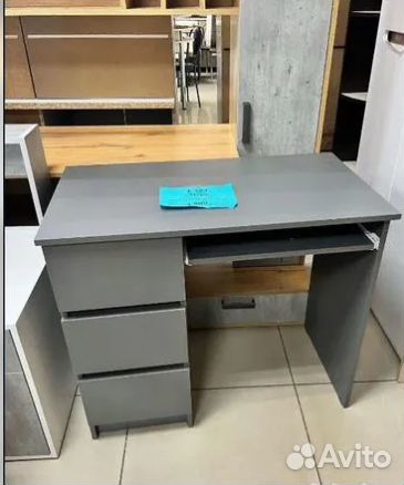 Стол компьютерный Челси графит