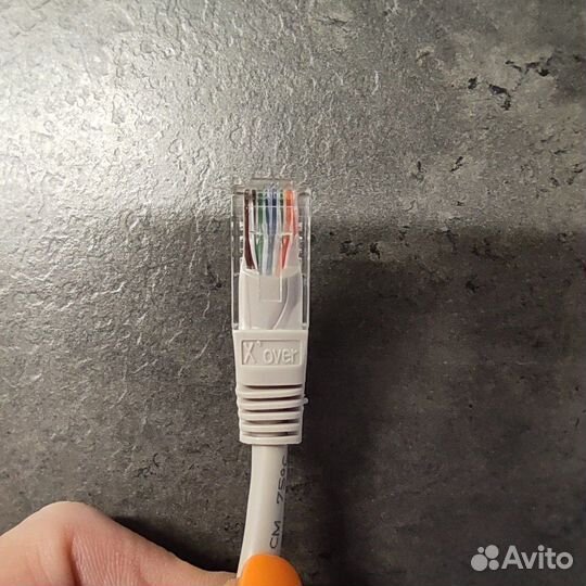 Патч-корд Cat5E RJ45, новый, 2 м