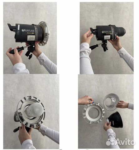 Галогеноввй осветитель Raylab Xenos RH-1000