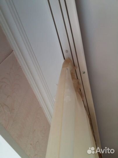 Портьеры, тюль и карниз