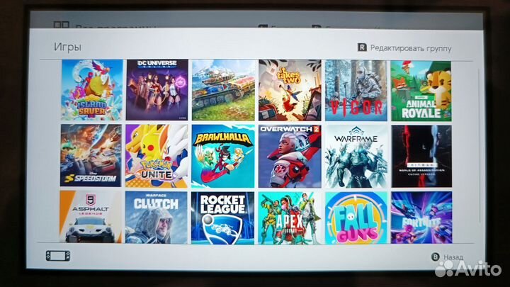 Nintendo Switch Lite + 20 игр