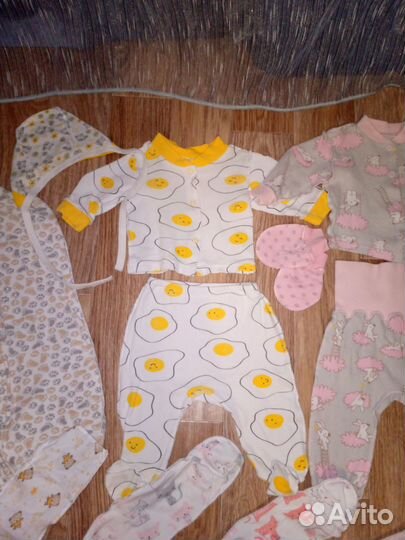 Пакет вещей для девочки 56 62