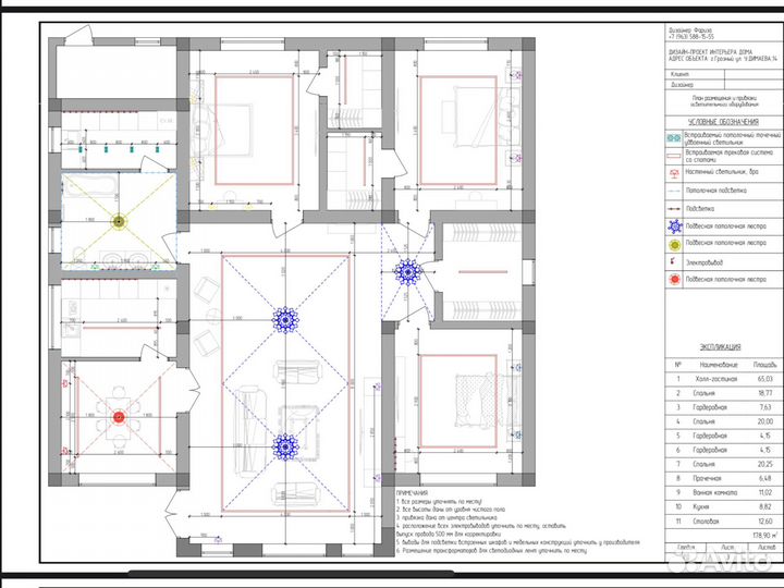 План электрики