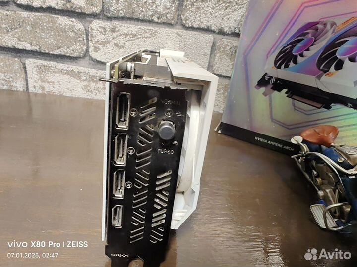 RTX 3070 colorful ultra-v(белая+коробка)