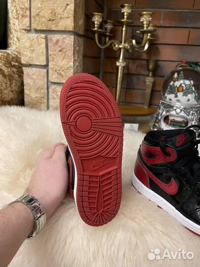 Air Jordan 1 Retro High OG GS 'Patent Bred'