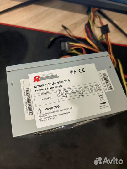 Блок питания Inwin Power Rebel RB-S600AQ3-0 600W