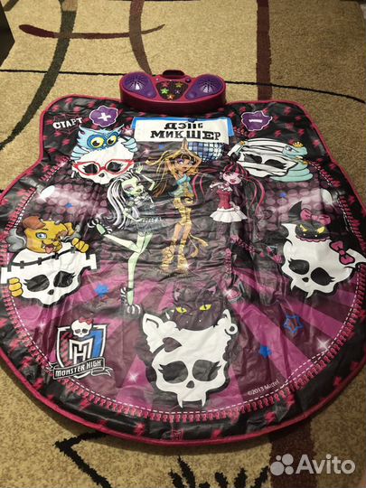 Музыкальный коврик (танцевальный) Монстер Хай