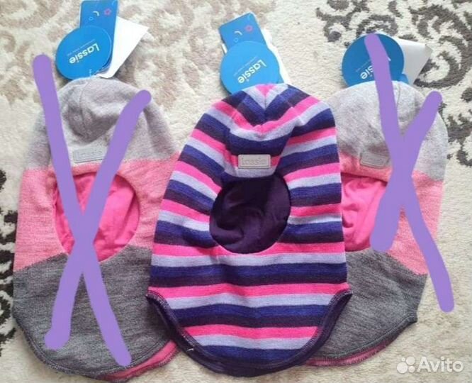 Шапка шлем lassie 50