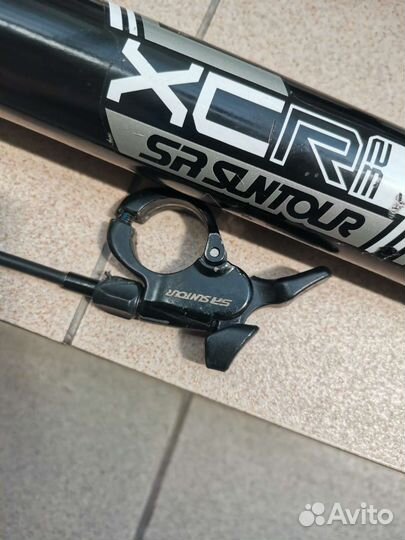 Вилка suntour 27.5 xcr air 100х15