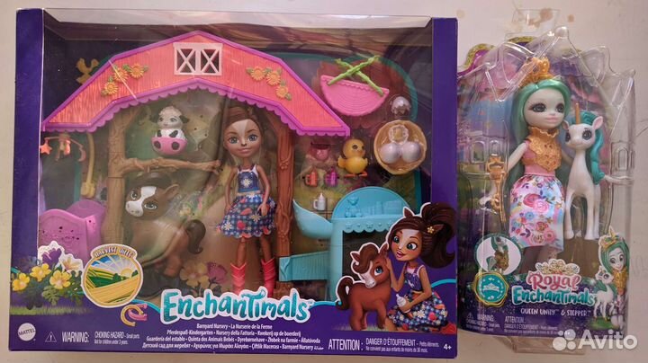 Новый набор Enchantimals, Ферма, Королева Юнити